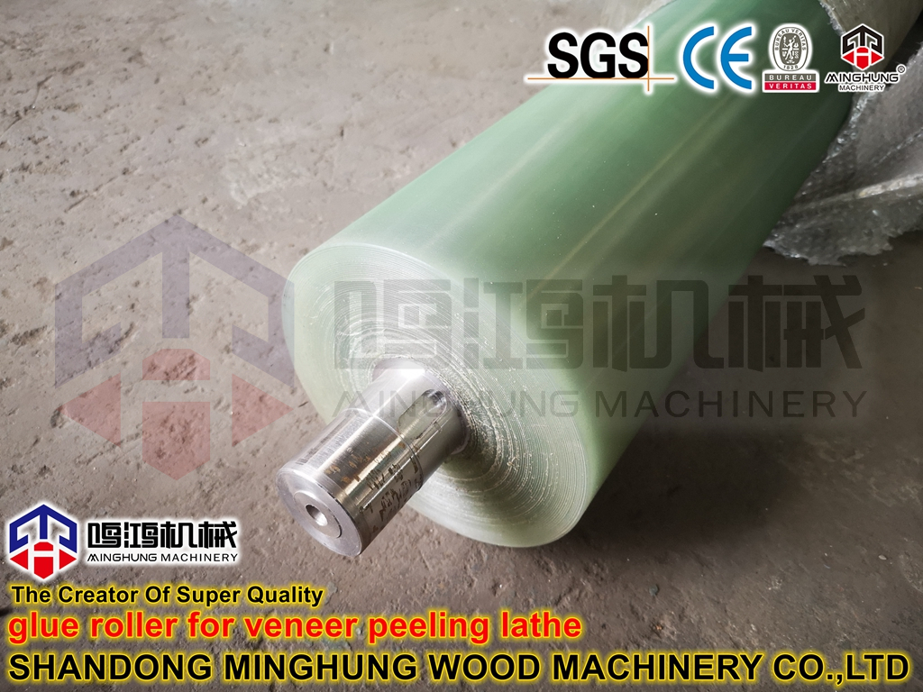 glue roller for veneer peeling machine rubber roller for veneer peeling lathe 