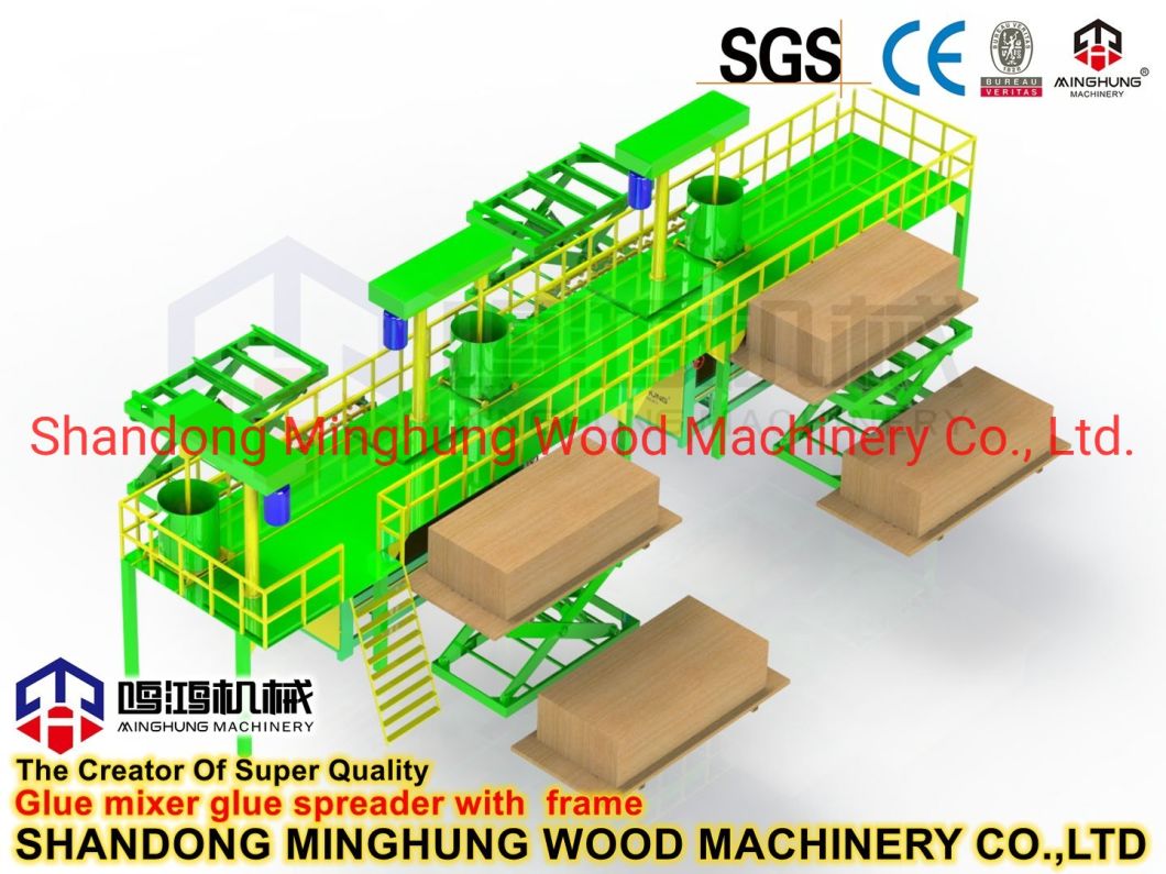 China-Furnier-Sperrholz-Leimverteiler für die Herstellung von Pappelsperrholz
