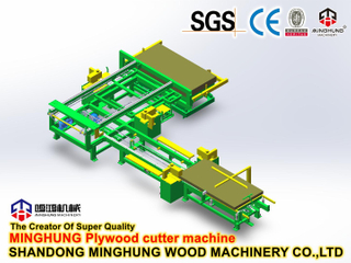Auto Cutting Trimming Machine for Plywood Production