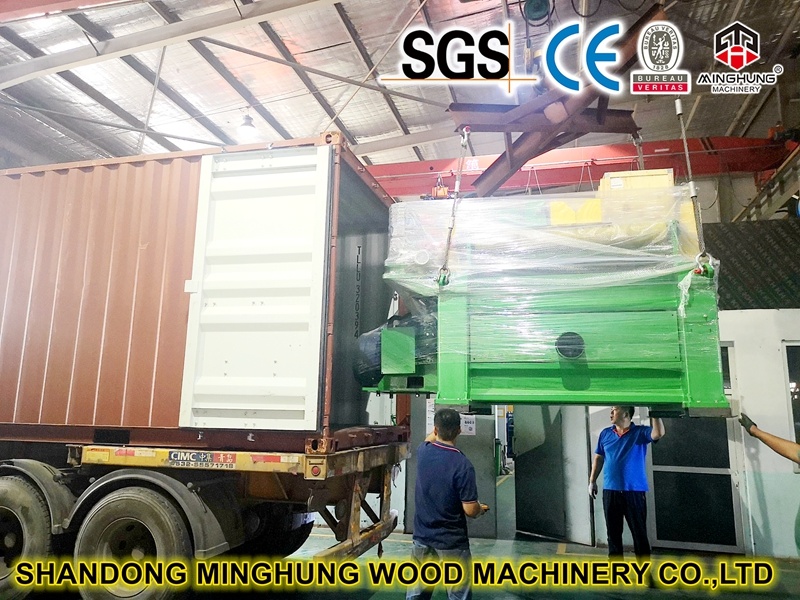 Mesin Pengamplasan Cina untuk Produksi Kayu Lapis 1250 * 2500mm