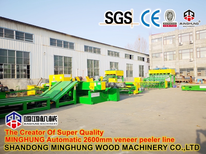 Timber Wood Processing Peeling Machine