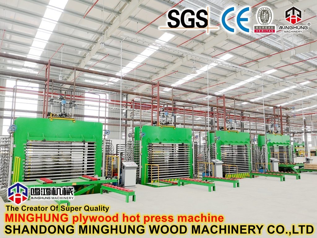 Woodworking Machinery Hot Press with Solid Hot Plates
