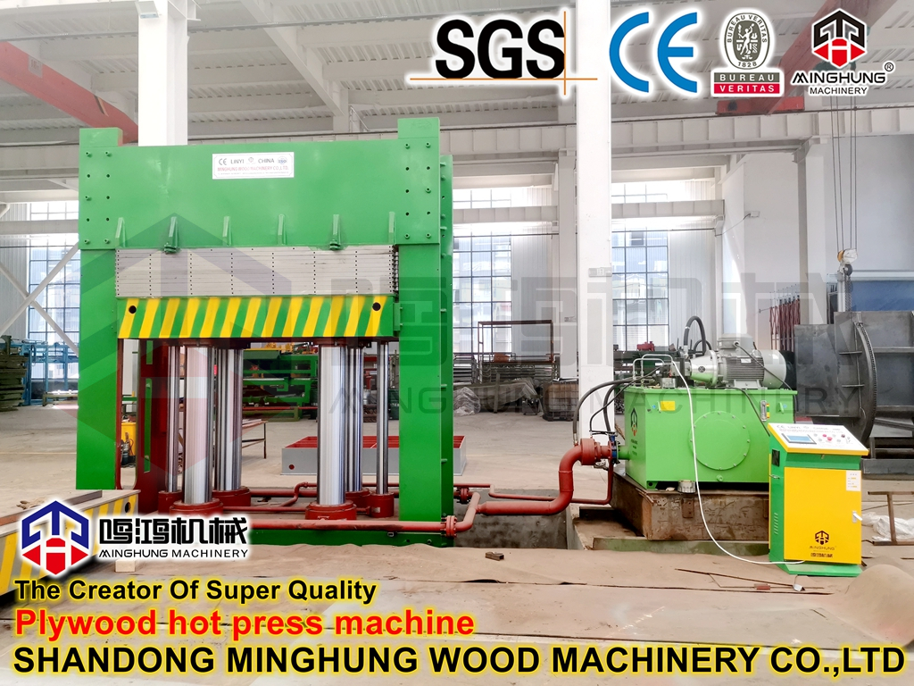 Woodworking Machine Hydraulic Hot Press Melamine Laminating Machine